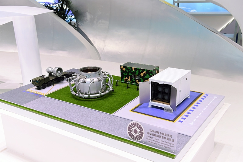 200kgf推力級氫渦輪發動機燃燒室及供氫系統